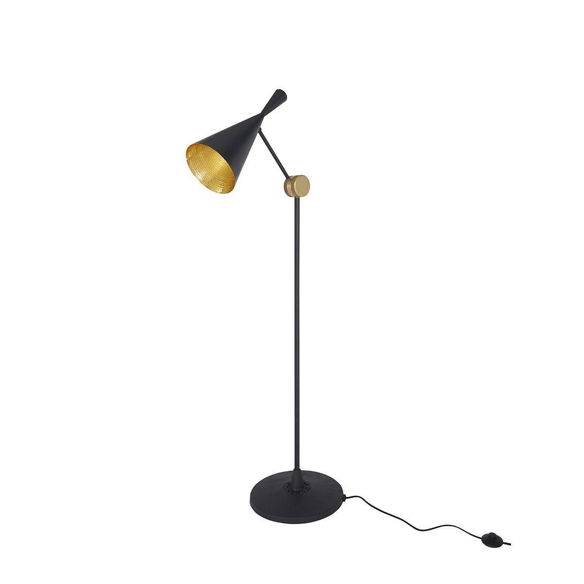 Beat Floor Lamp fra Tom Dixon (Black)