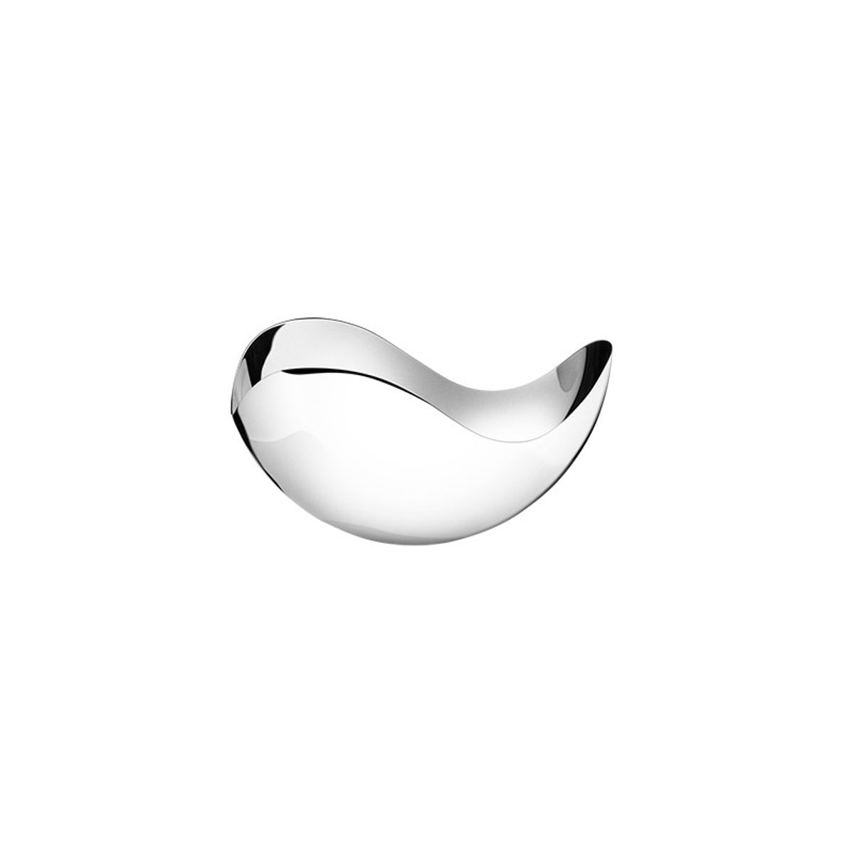 Bloom blank skål, petit fra Georg Jensen