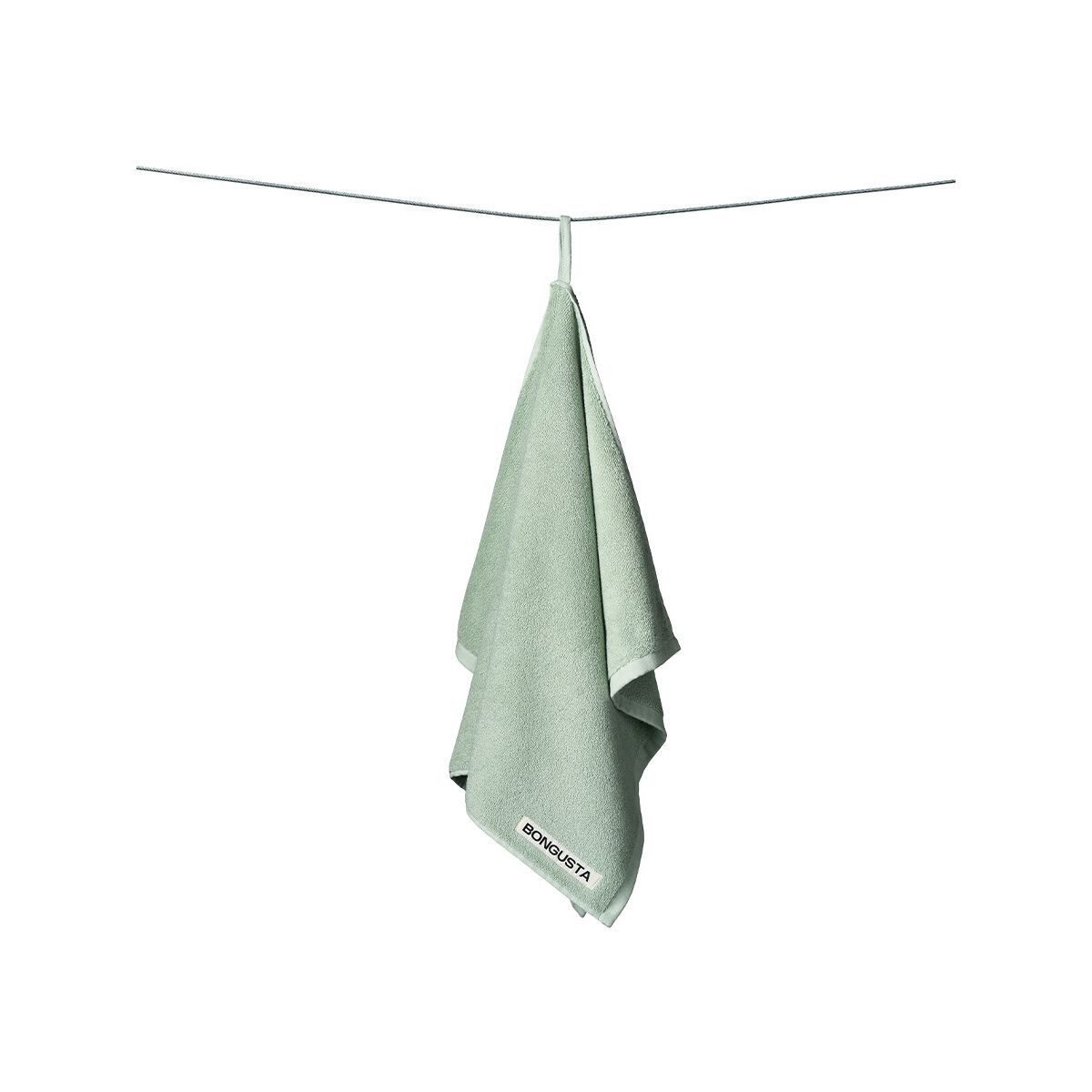 Naram towel - Silver Sage fra Bongusta (50 x 80 cm)