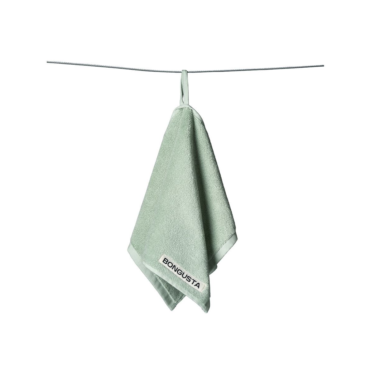 Naram towel - Silver Sage fra Bongusta (30 x 50 cm)