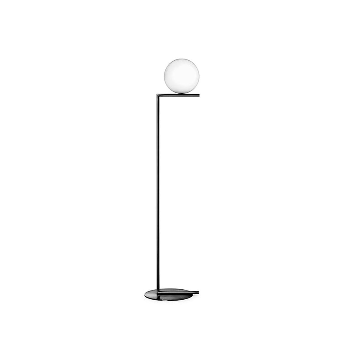 IC F1 gulvlampe fra Flos (Sort)