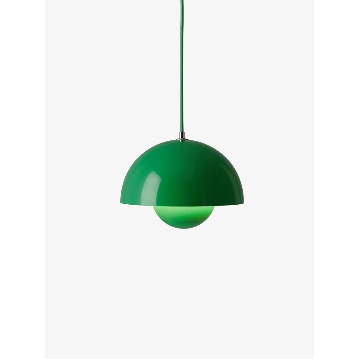 Flowerpot VP1 Pendel af Verner Panton (Signal green)