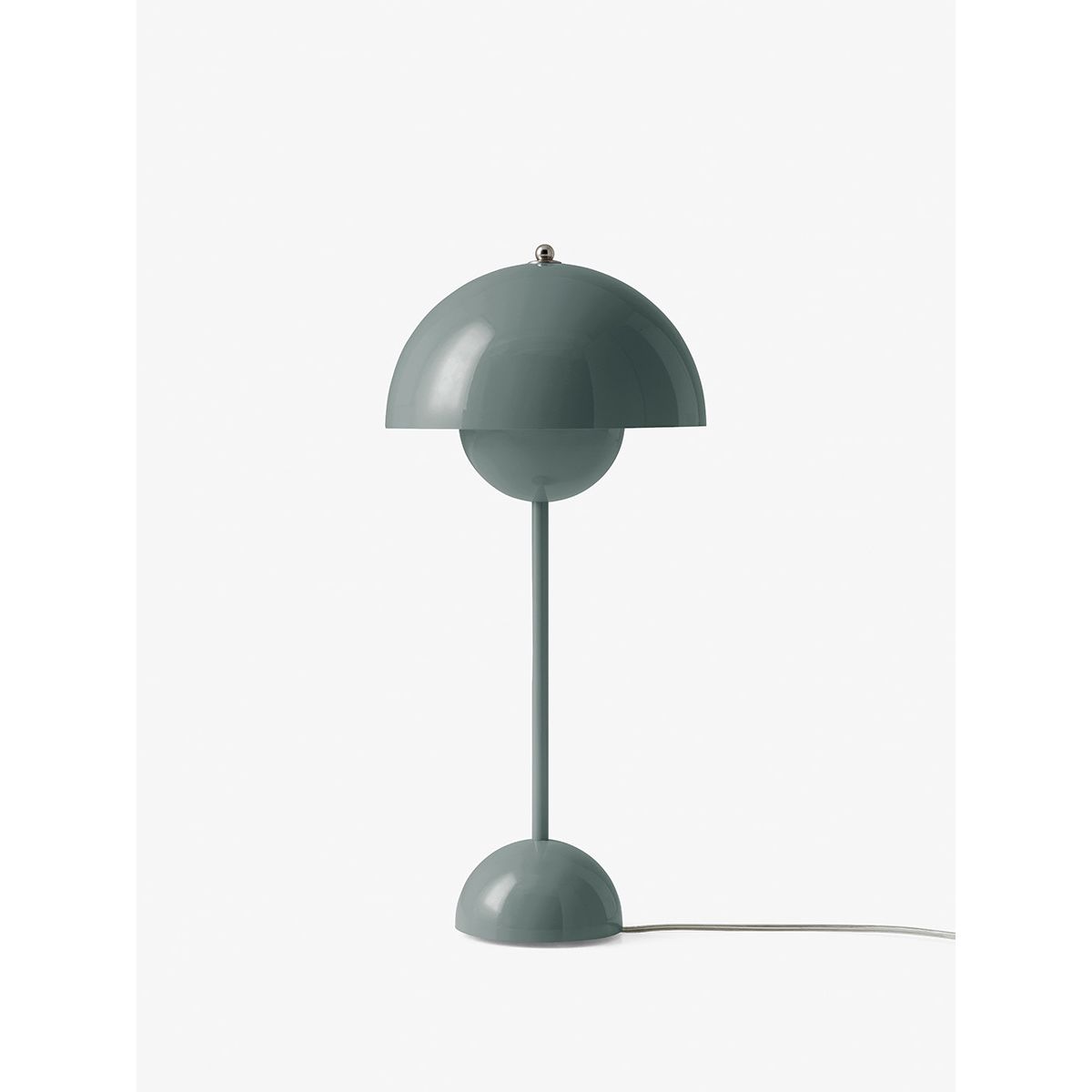 Flowerpot VP3 bordlampe af Verner Panton (Stone blue)