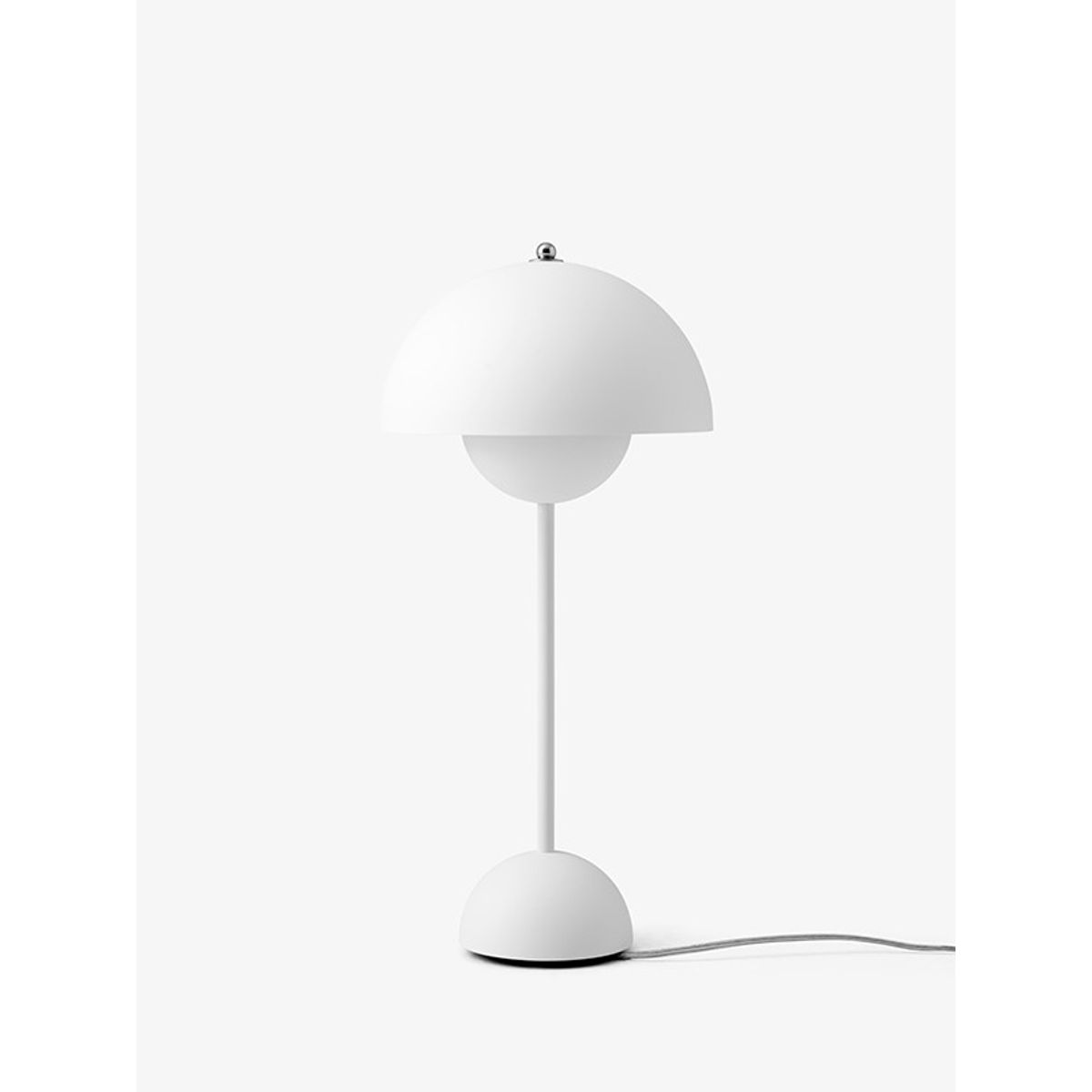 Flowerpot VP3 bordlampe af Verner Panton (Matt white)