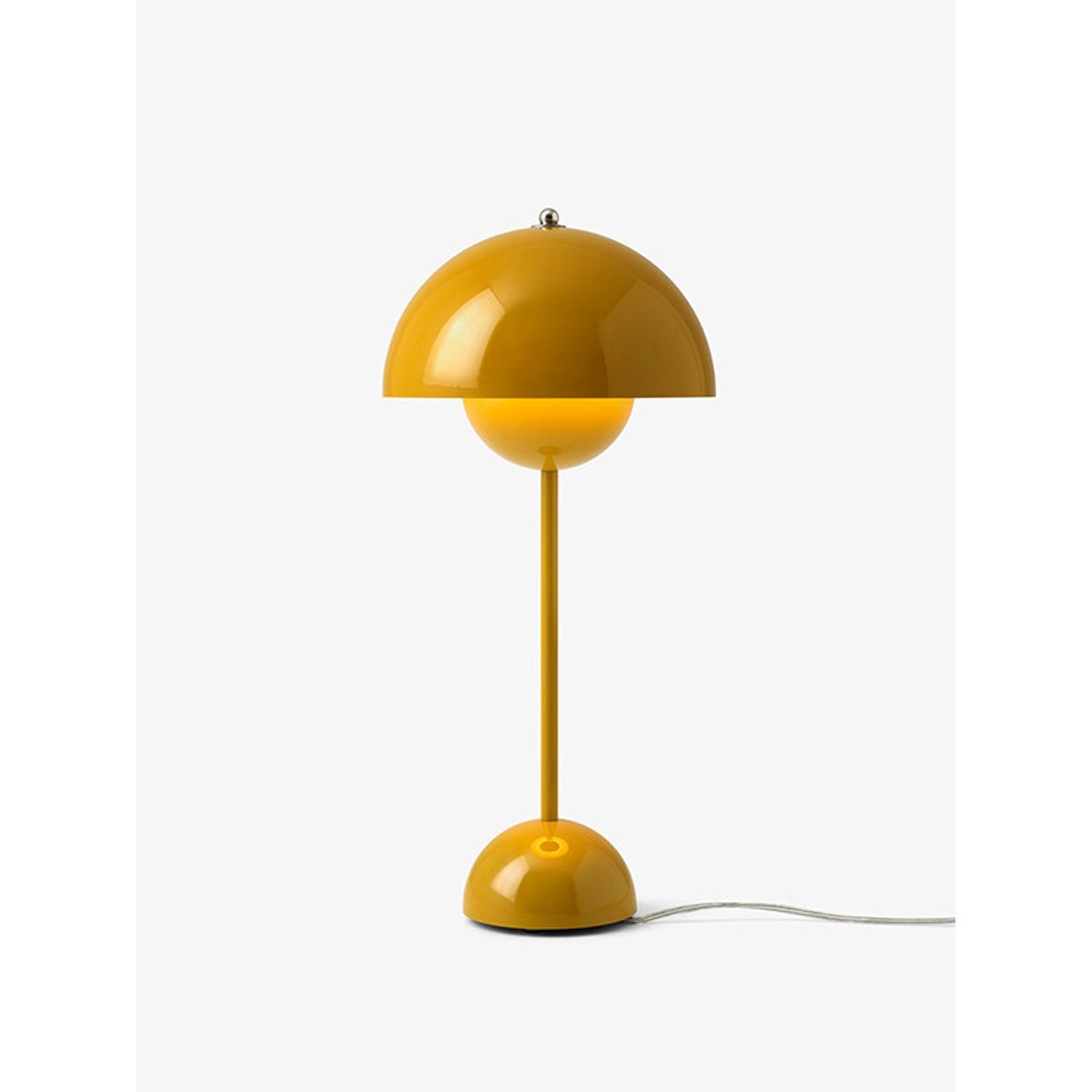 Flowerpot VP3 bordlampe af Verner Panton (Mustard)