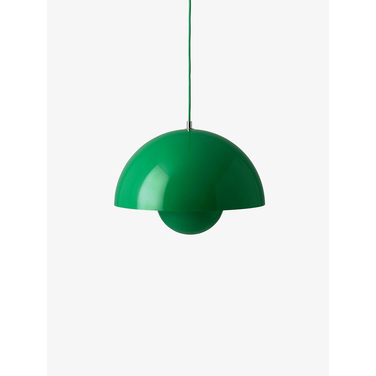 Flowerpot VP7 pendel af Verner Panton (Signal green)