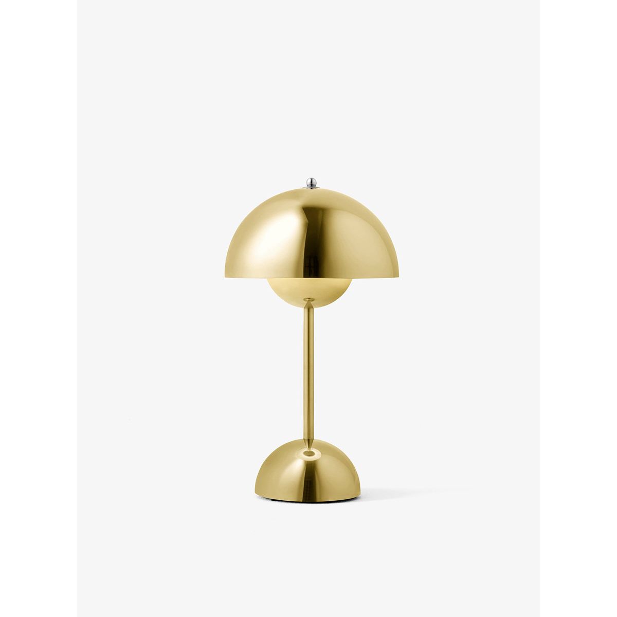 Flowerpot Portable VP9 Bordlampe af Verner Panton (Brass-Plated)