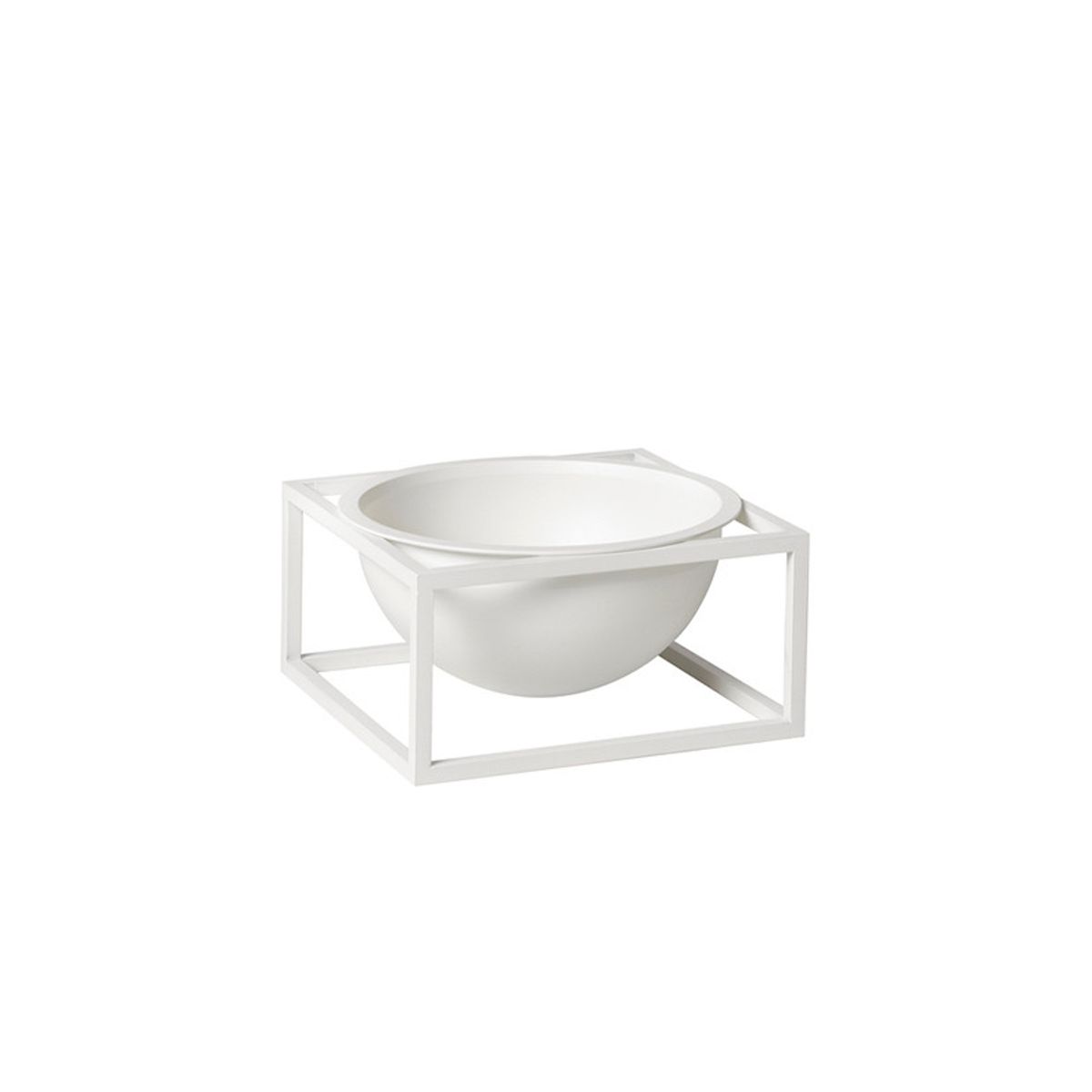 Kubus Bowl Centerpiece Small, hvid fra Audo Copenhagen