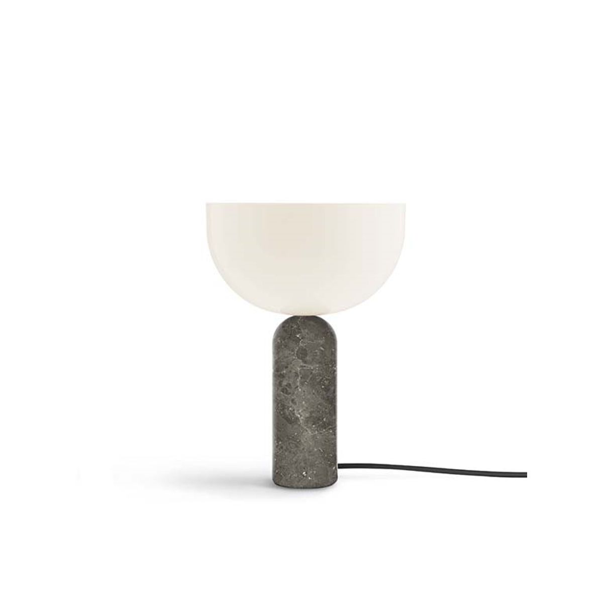 Kizu Bordlampe Small, Grey Marble fra New Works