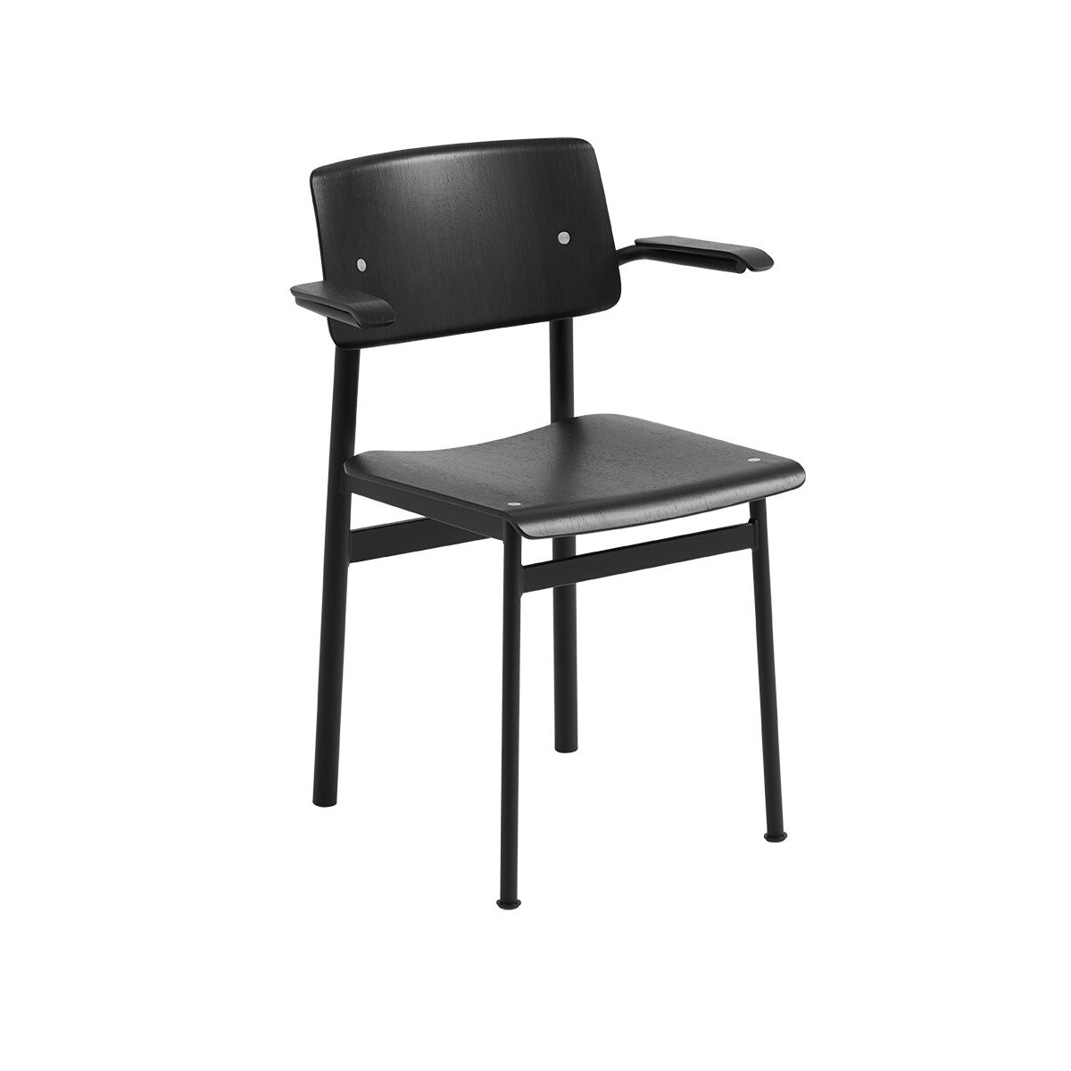 Loft Armchair fra Muuto (Black/ black)