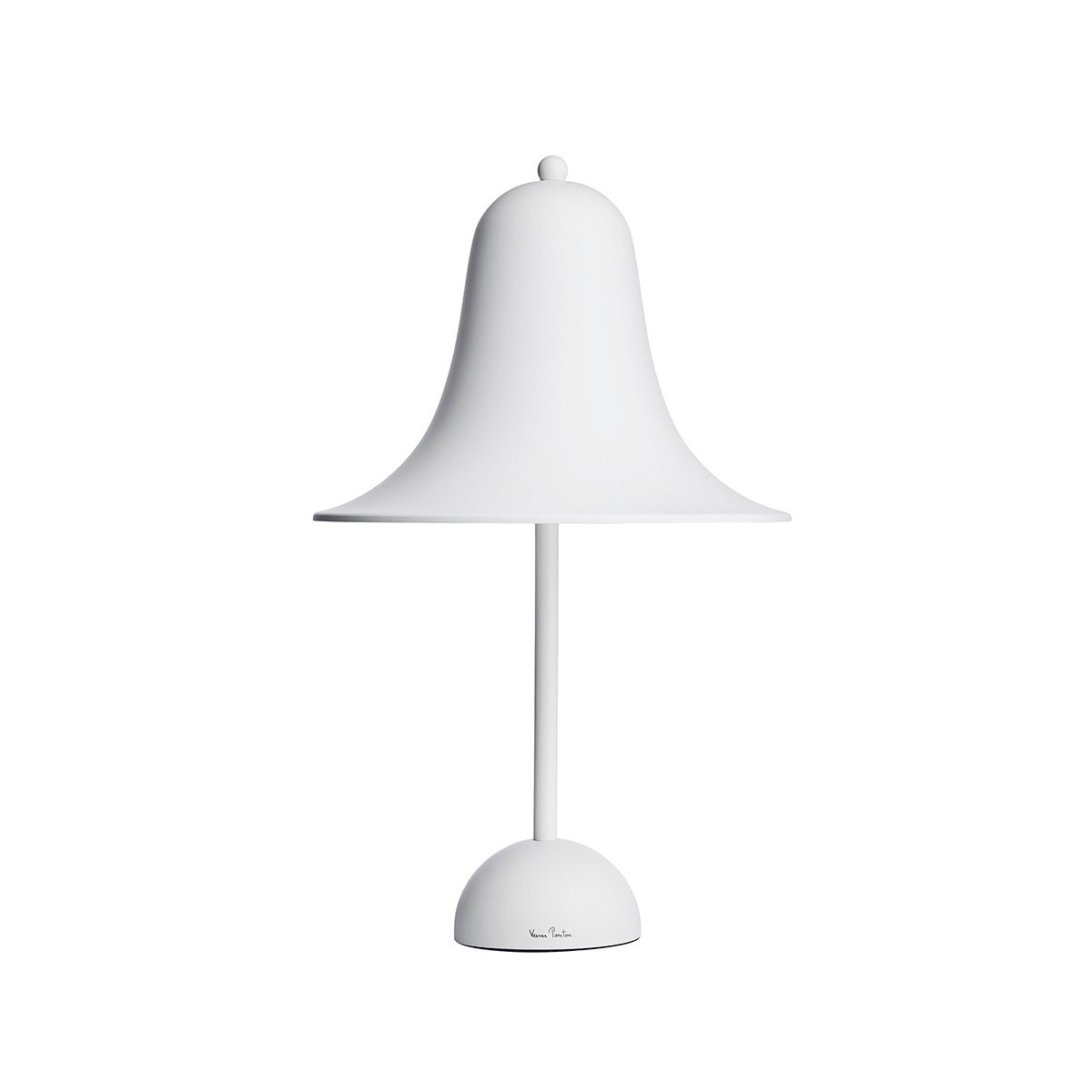 Pantop Bordlampe af Verner Panton (Matt white)