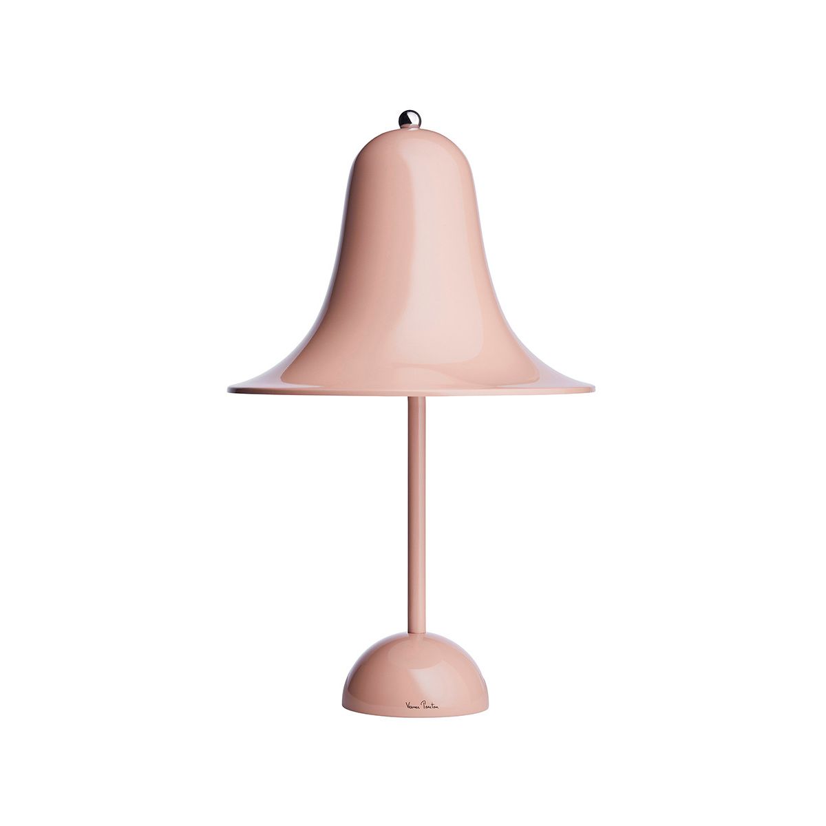 Pantop Bordlampe af Verner Panton (Dusty rose)