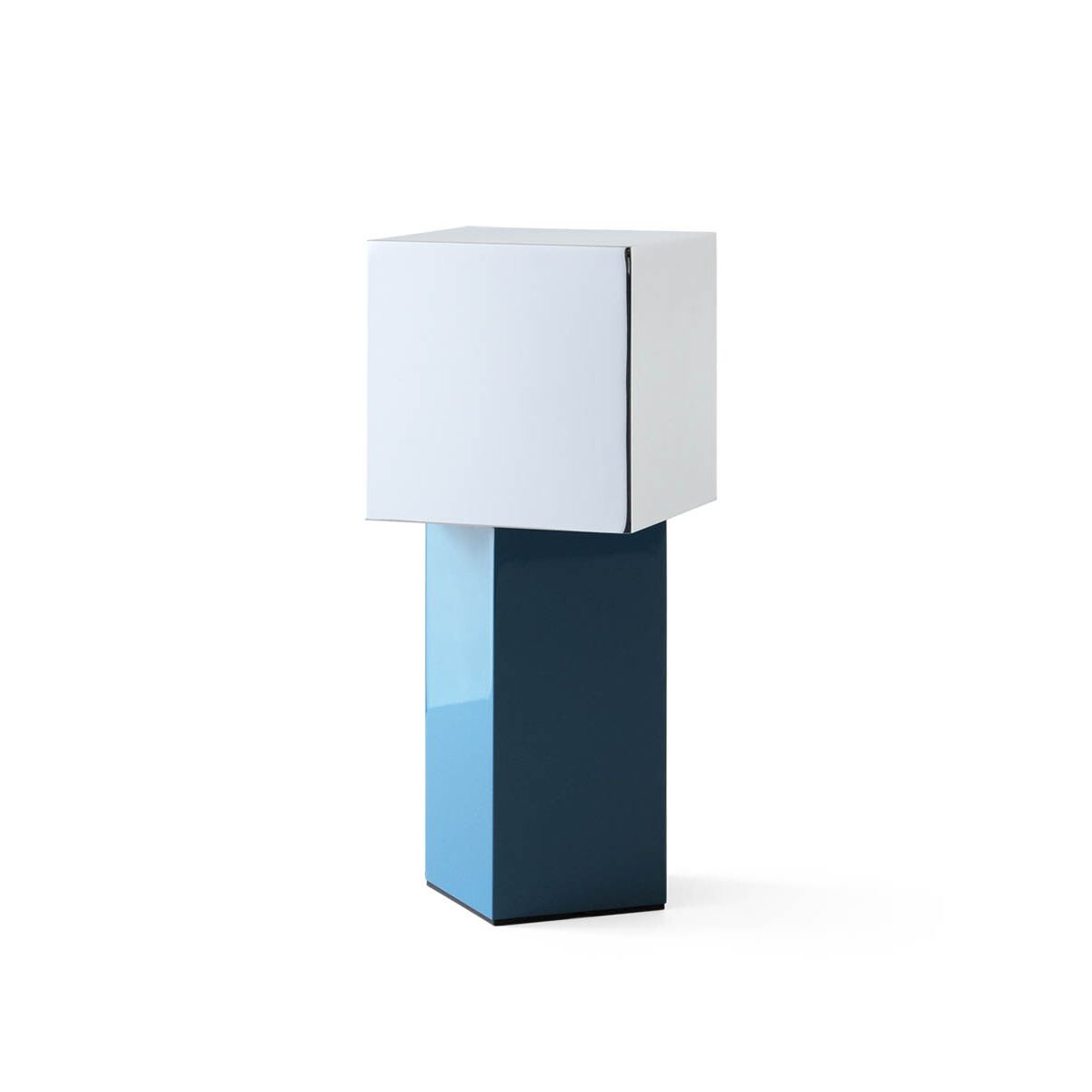 Pivot Portable Lamp, blue silver fra &Tradition