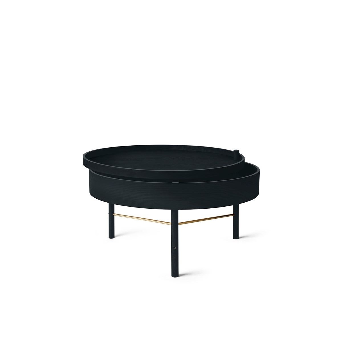 Turning Table, black ash fra Audo Copenhagen