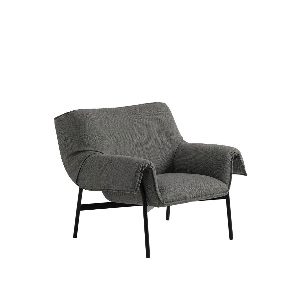 Wrap Lounge Chair fra Muuto (Sabi 151 / Black)