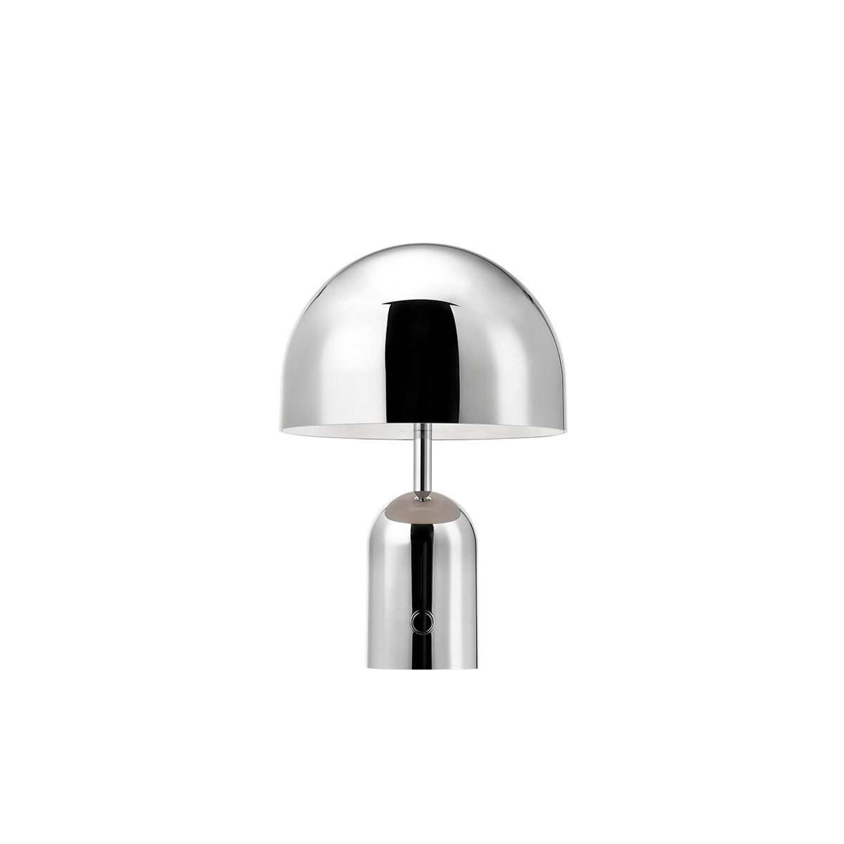 Bell Portable Bordlampe, silver fra Tom Dixon