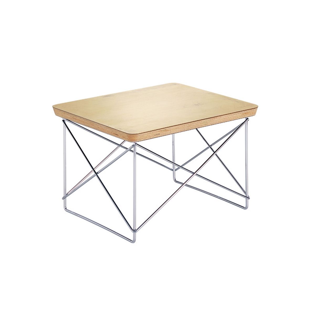 LTR Occasional Table fra Vitra (Bladguld, Krom stel)