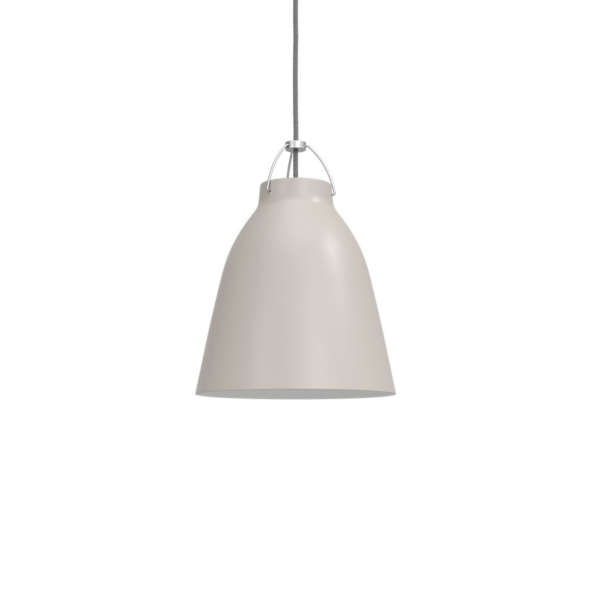 Caravaggio Pendel, matt fra Fritz Hansen (Warm Grey, P2 (Ø258mm))