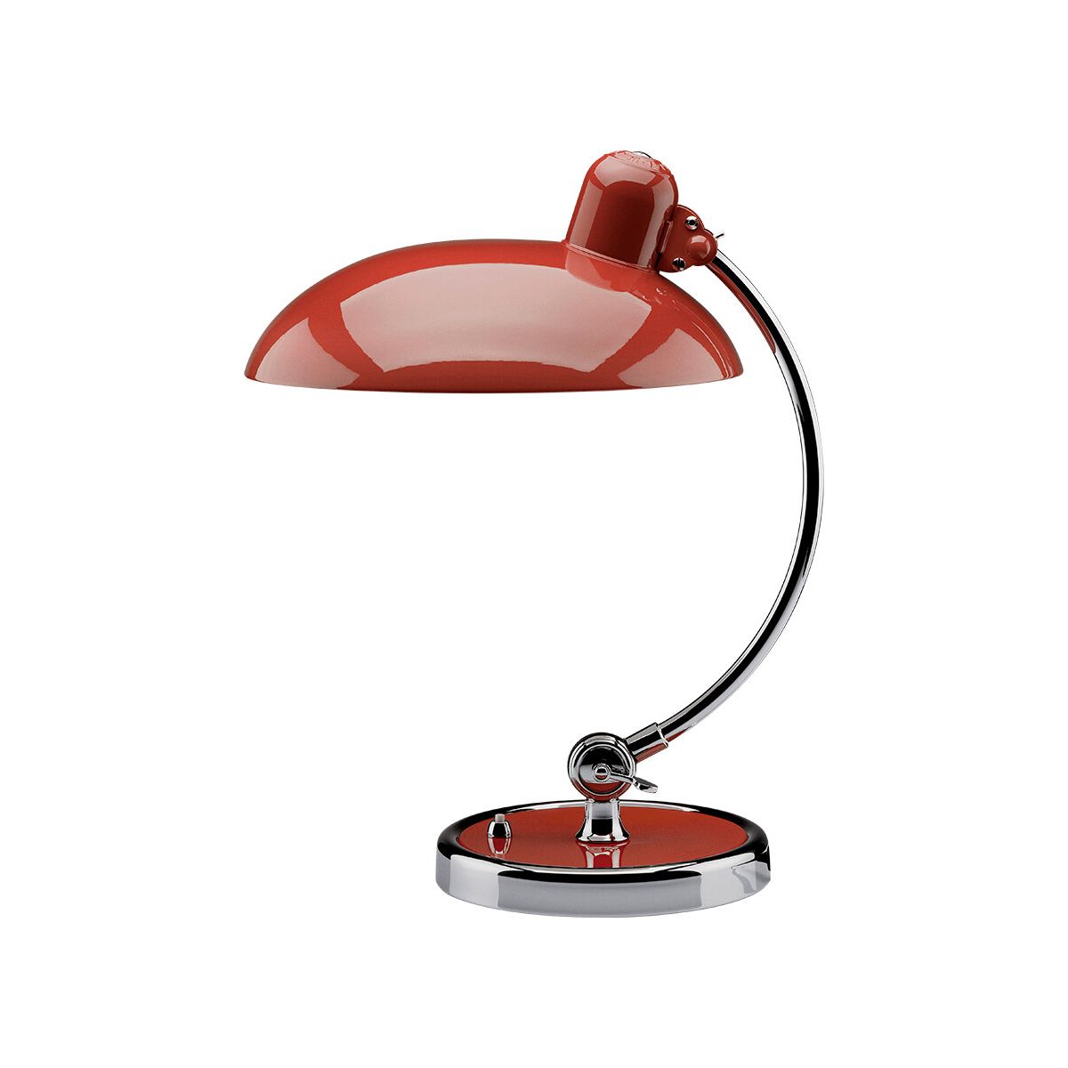 Kaiser Idell Bordlampe fra Fritz Hansen (Venetian Red)