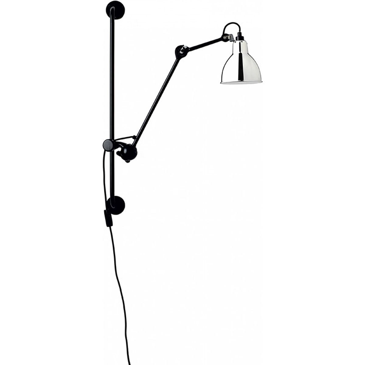 Nr. 210 væglampe fra Lampe Gras (Krom)