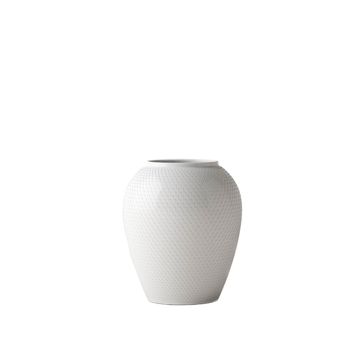 Rhombe vase fra Lyngby Porcelæn (H: 17 cm)