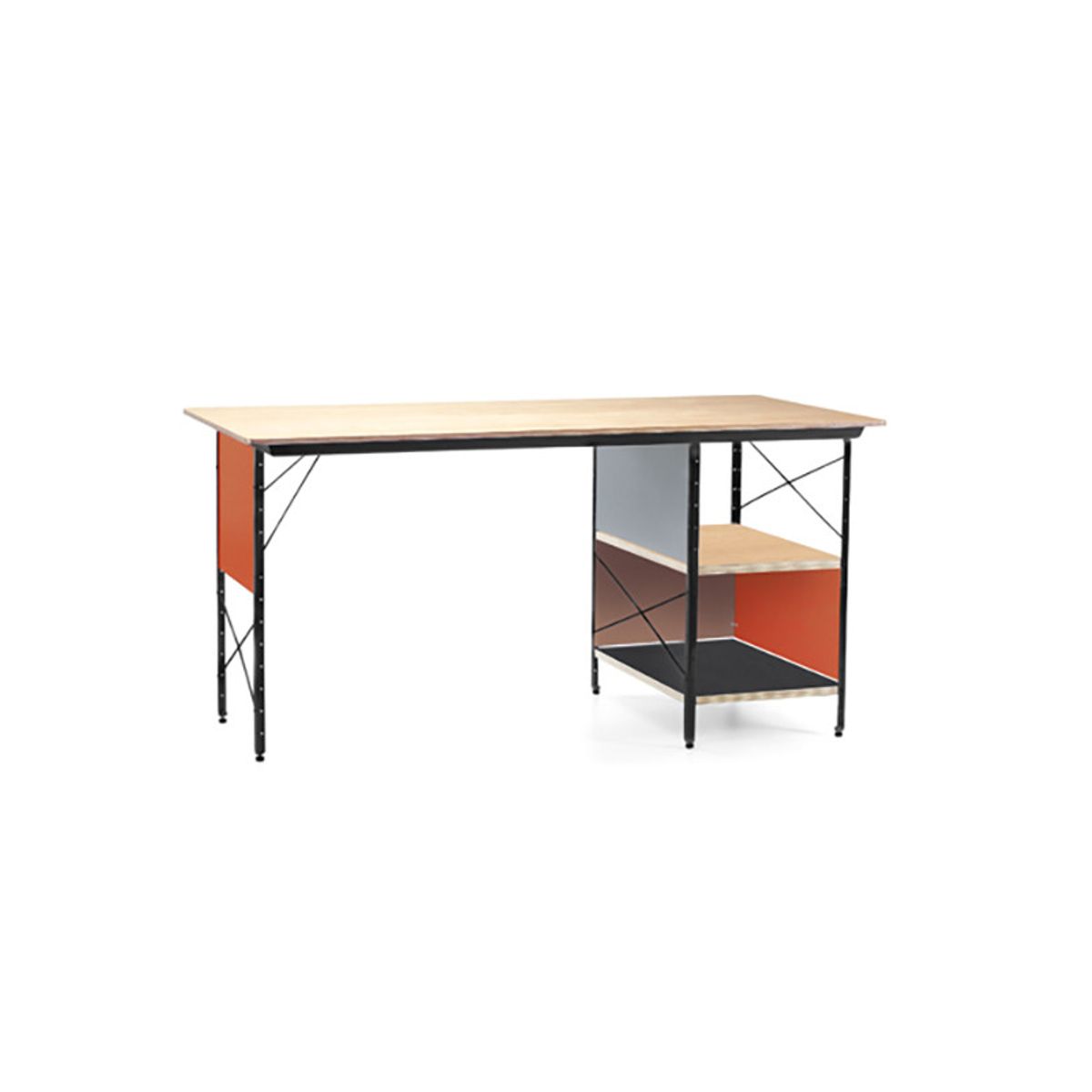 Eames Desk Unit, EDU-Skrivebord fra Vitra