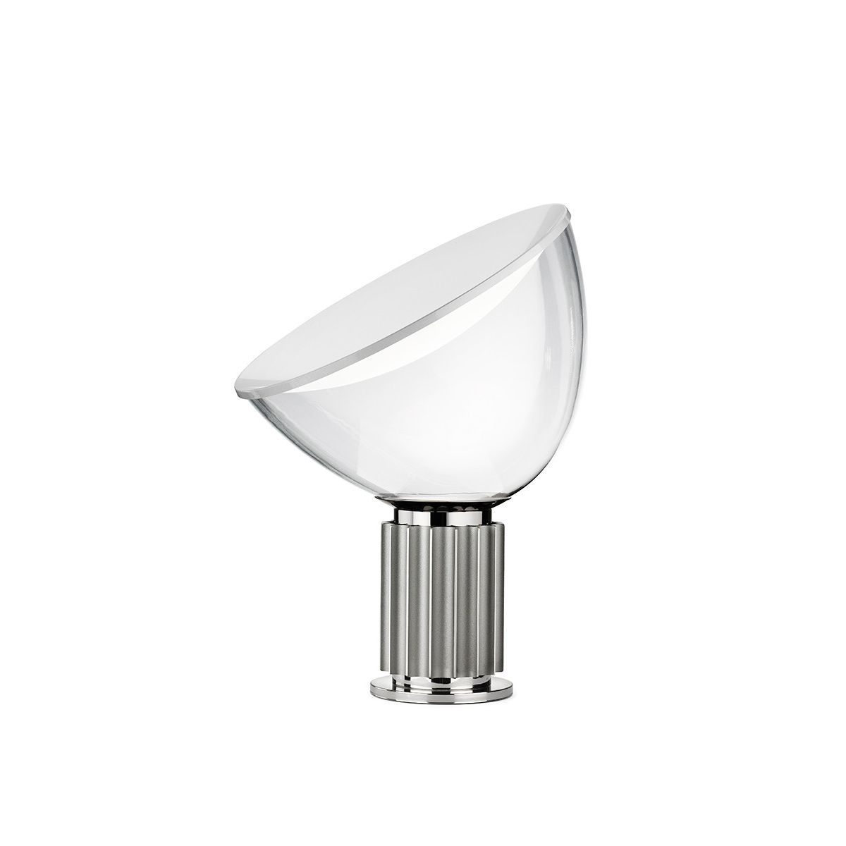 Taccia Bordlampe, small fra Flos (Silver)