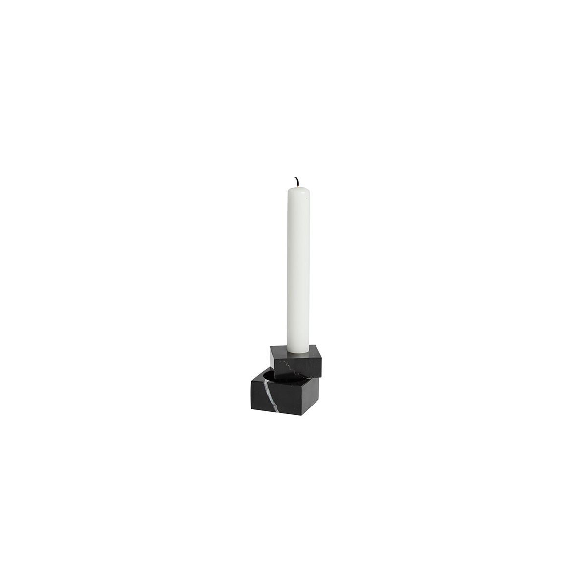 Jeu de Dés 1 Candle Holder fra Woud (Black)