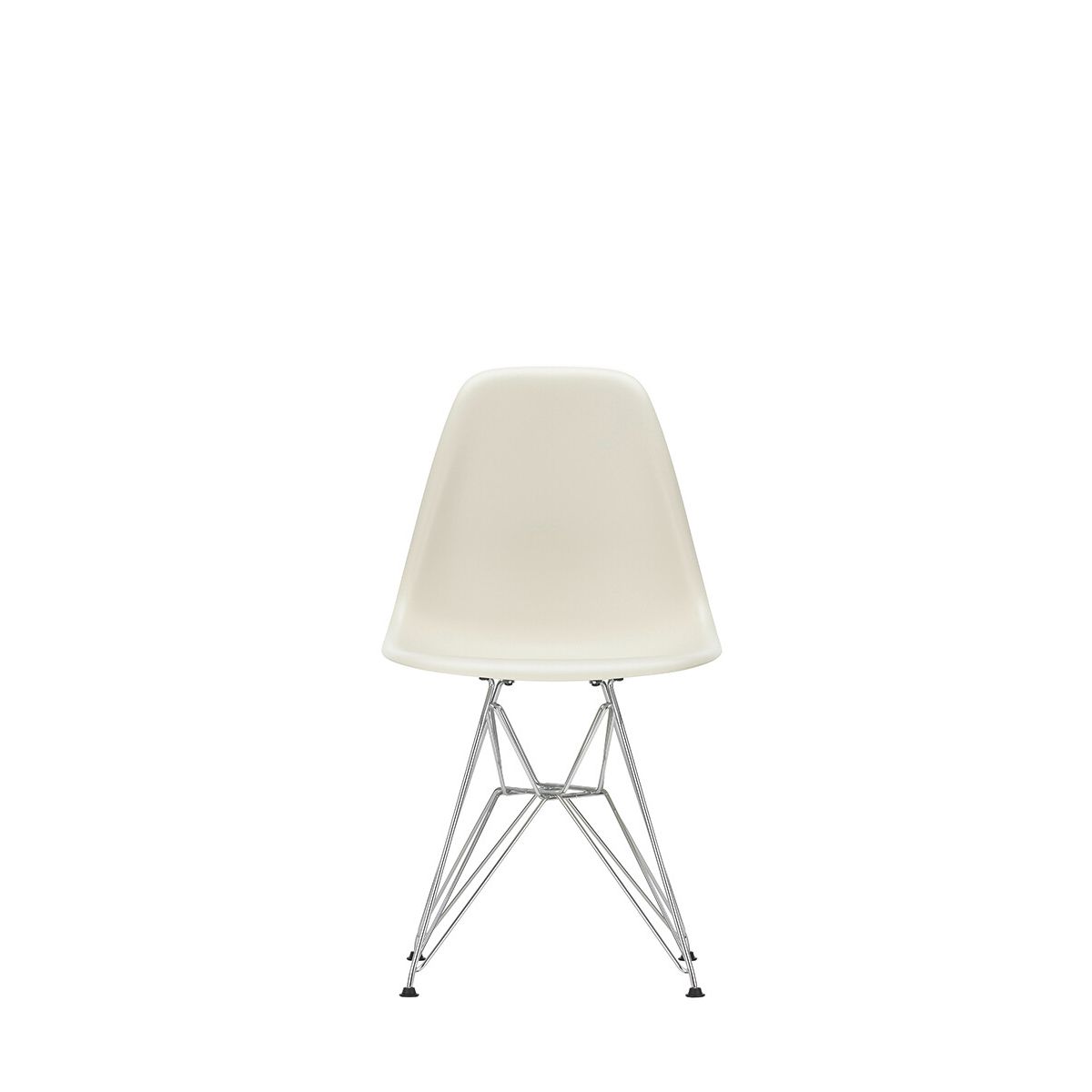 Eames Plastic Side Chair DSR, forkromet fra Vitra (Pebble)