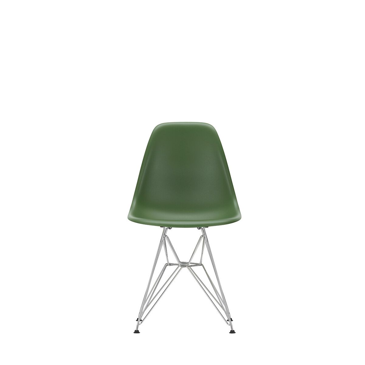 Eames Plastic Side Chair DSR, forkromet fra Vitra (Forest)