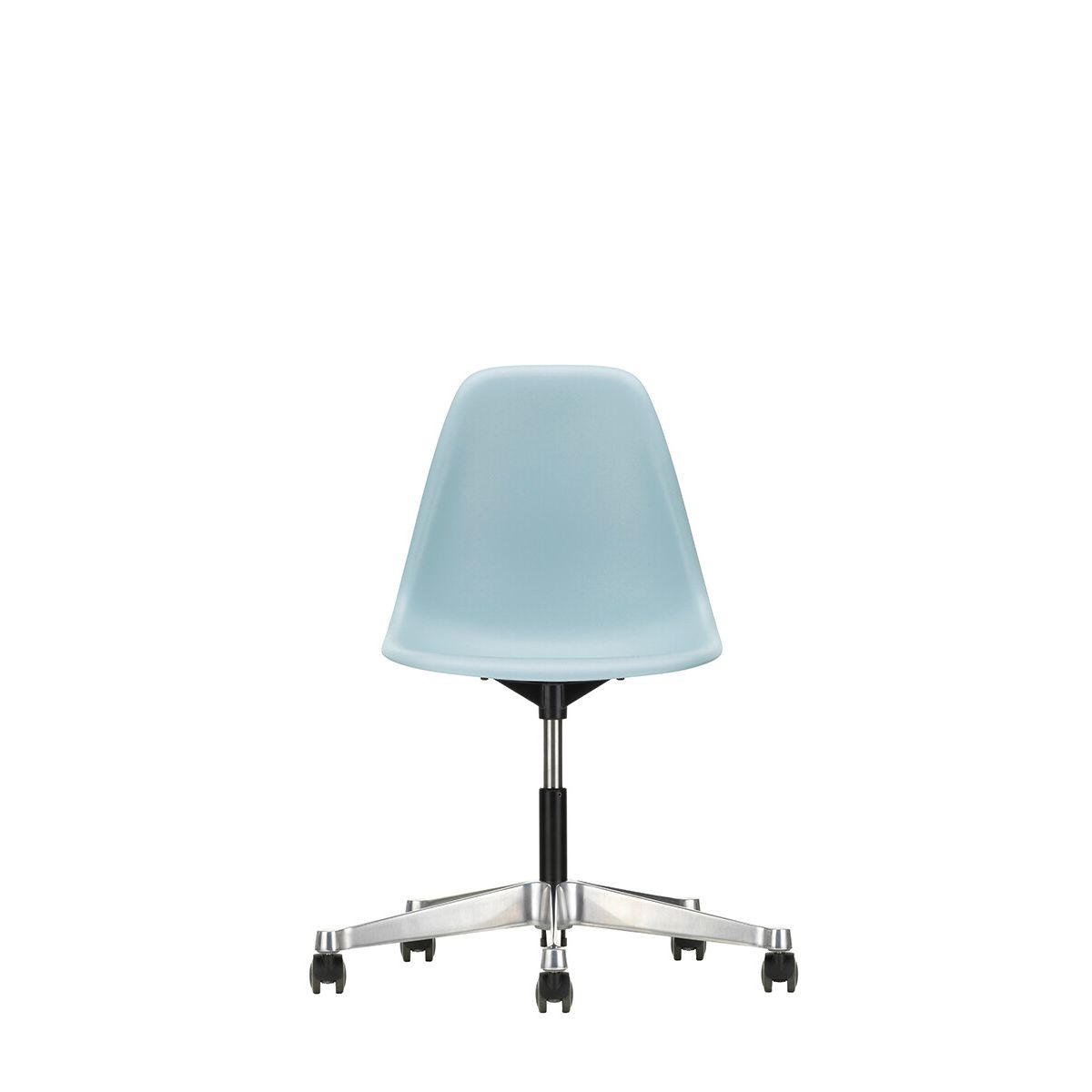 Eames Plastic Side Chair PSCC fra Vitra (Ice grey)