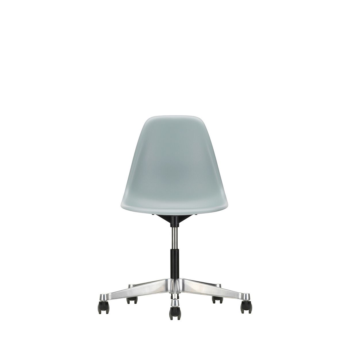 Eames Plastic Side Chair PSCC fra Vitra (Light grey)