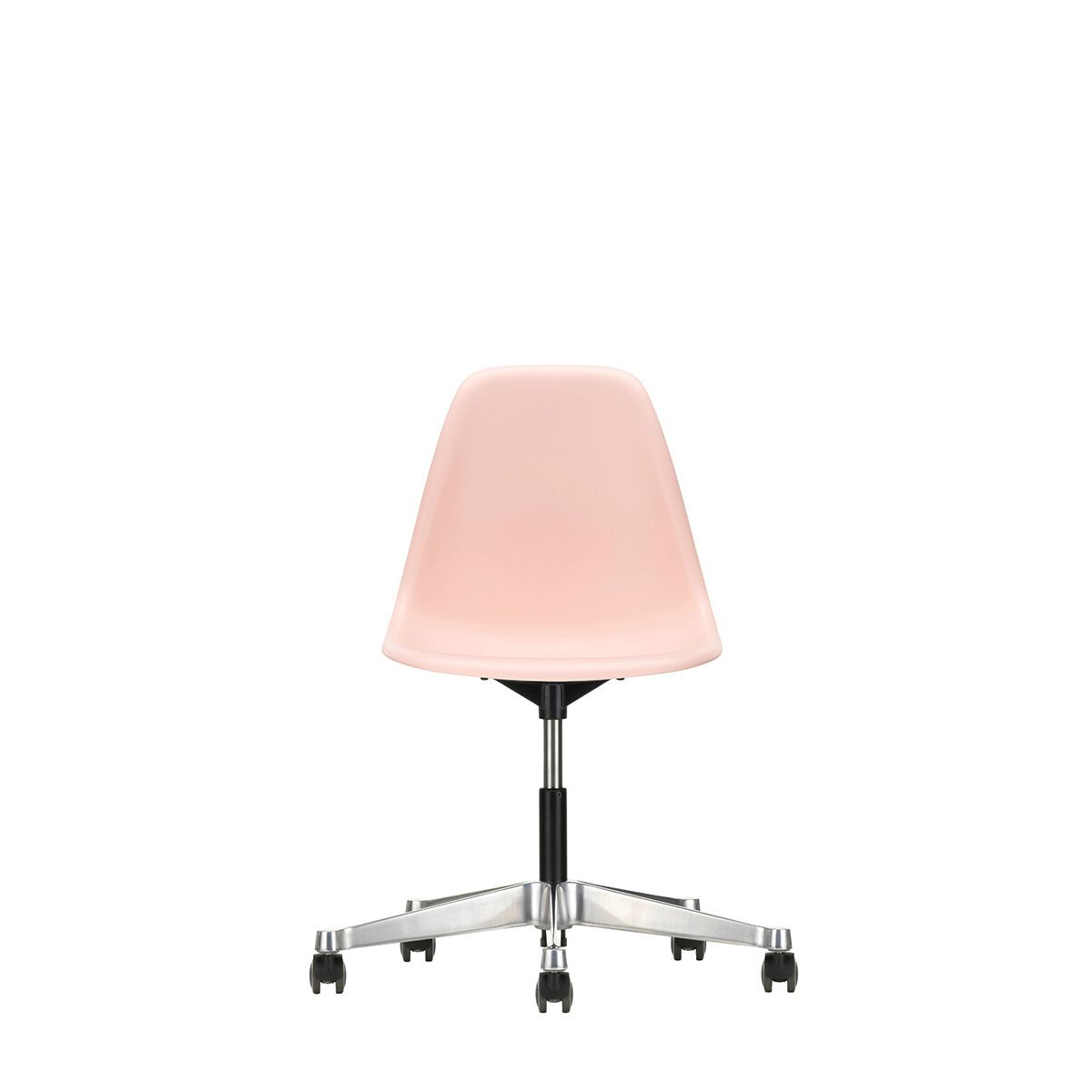 Eames Plastic Side Chair PSCC fra Vitra (Pale Rose)