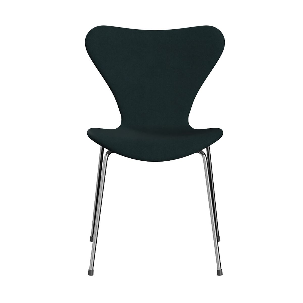 3107 Serie 7, fuldpolstret af Arne Jacobsen (Divina, 886 Mørk grøn)