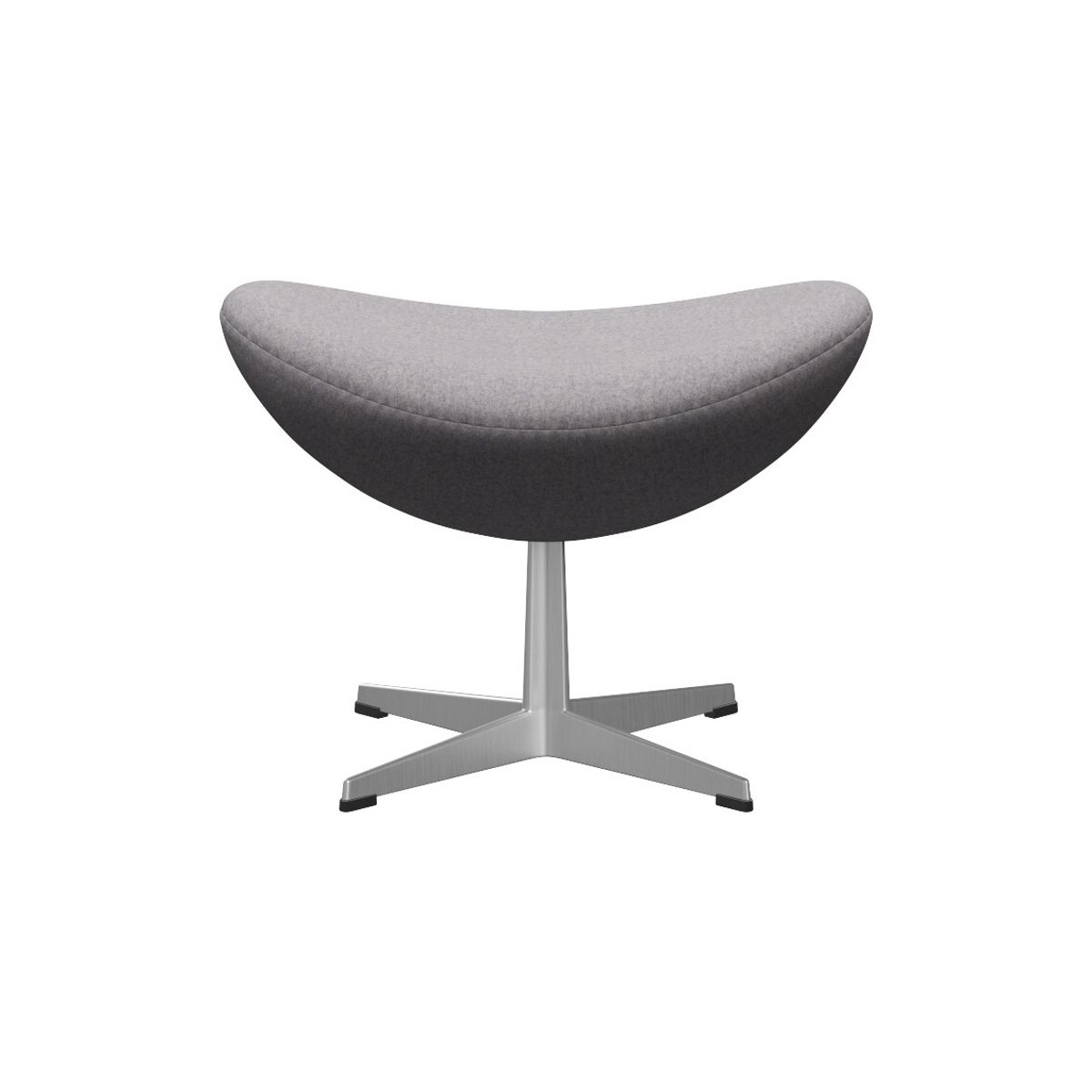 3127 Fodskammel til Ægget af Arne Jacobsen (Divina MD, 713 Coollightgrey)