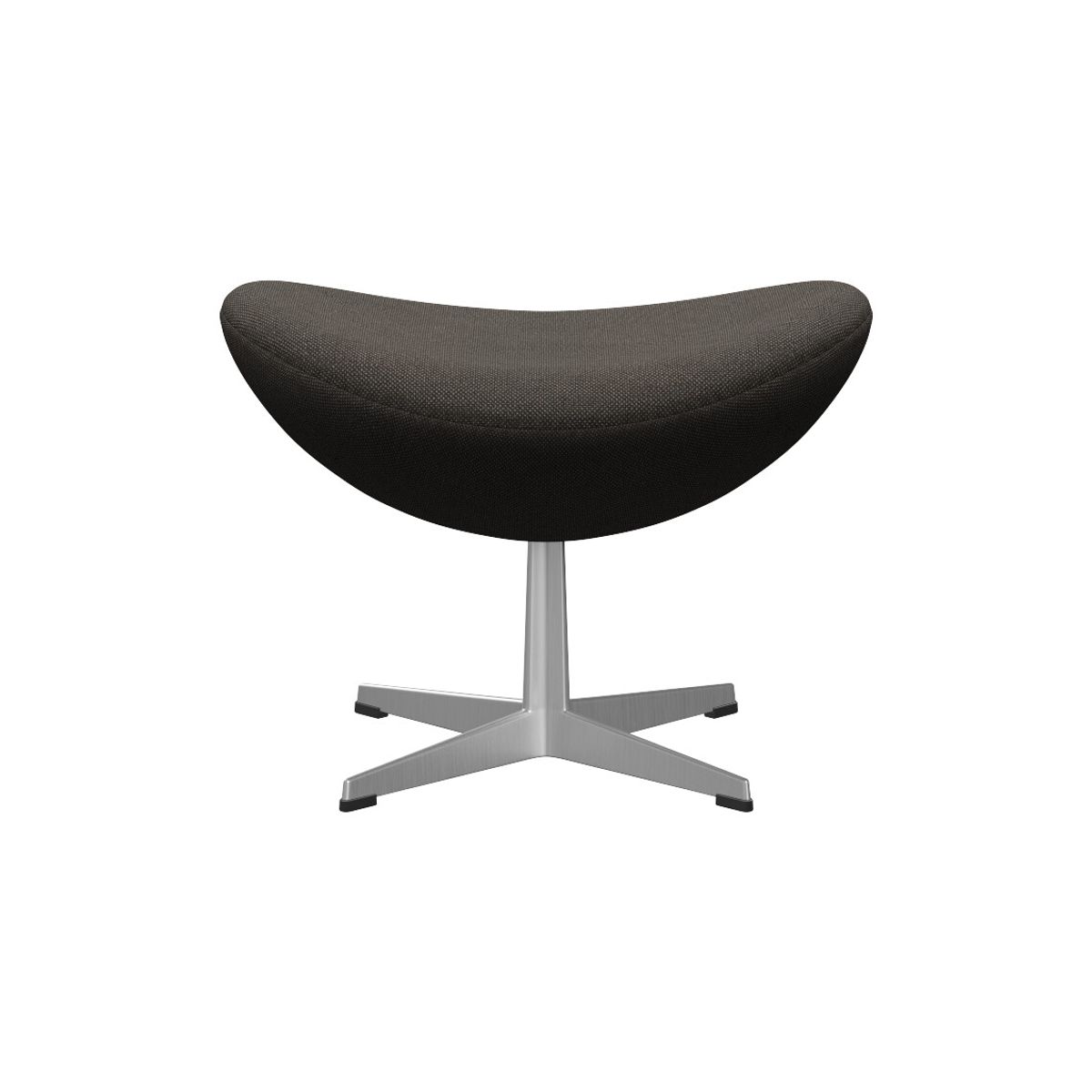 3127 Fodskammel til Ægget af Arne Jacobsen (Hallingdal, 153 Light charcoal)