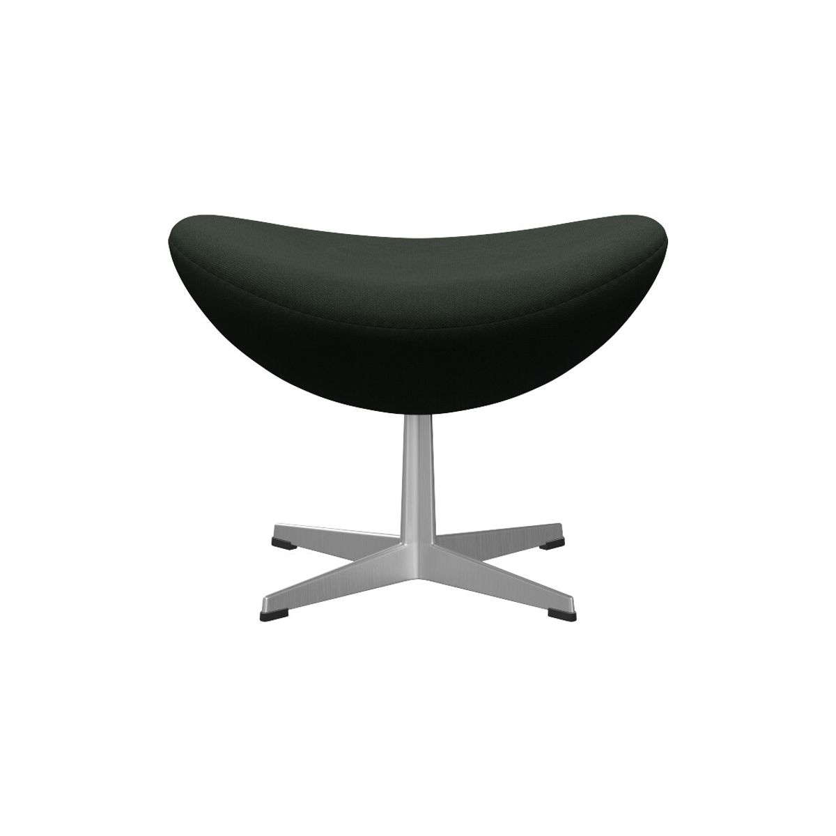 3127 Fodskammel til Ægget af Arne Jacobsen (Steelcut, 975 Dark army green)