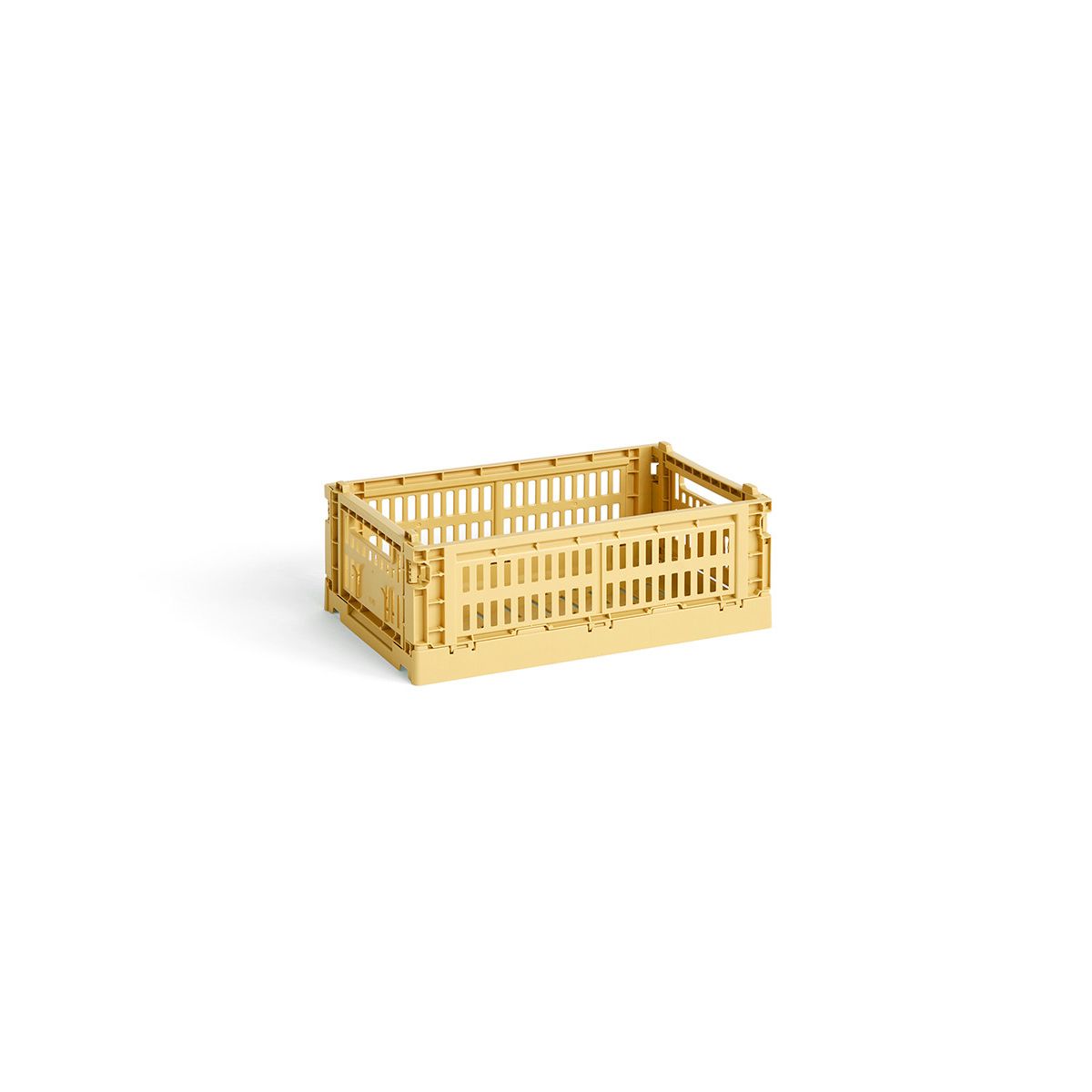 Colour crate S, golden yellow fra Hay