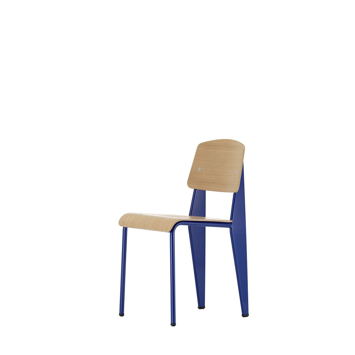 Standard Chair fra Vitra (Valnød, Gris Vermeer)