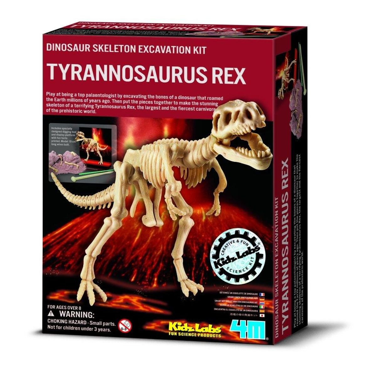 KidzLabs - Tyrannosaurus Rex skelet 8år+