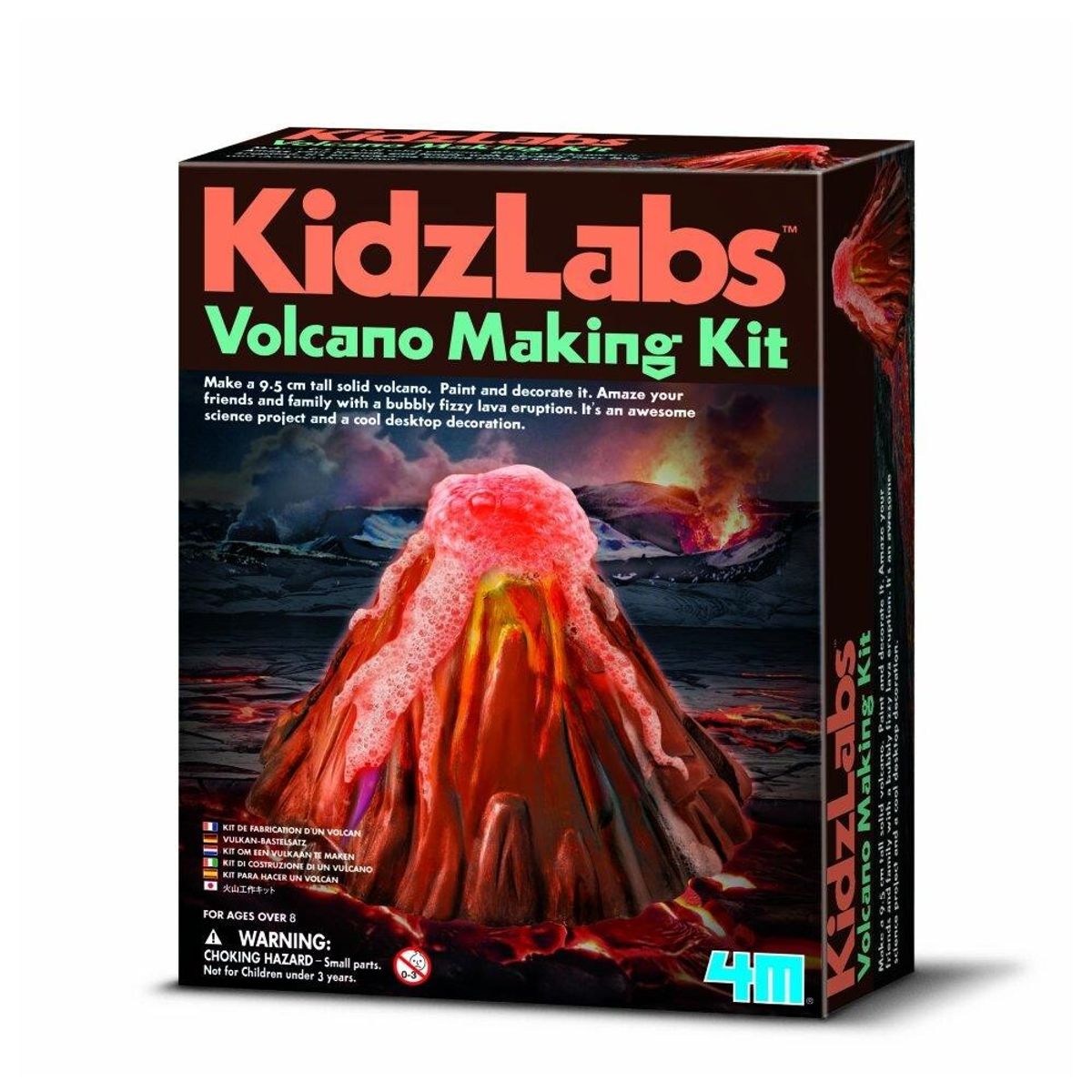 KidzLabs - Vulkan samlesæt - 4M-3230