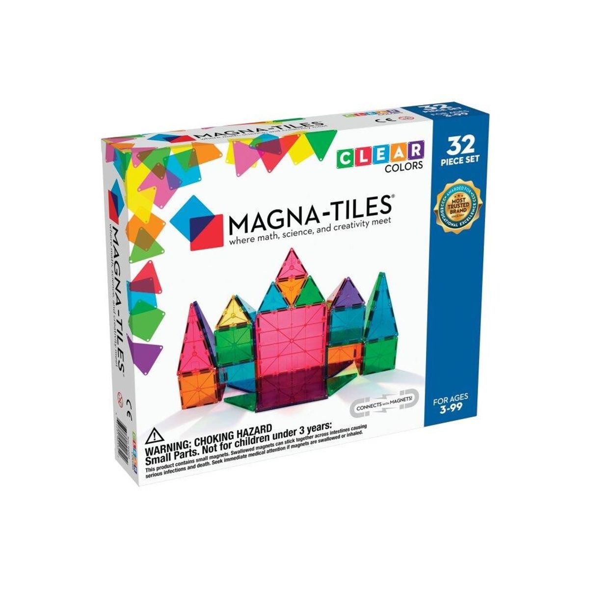 Magna-Tiles - 32 stk. Transparent