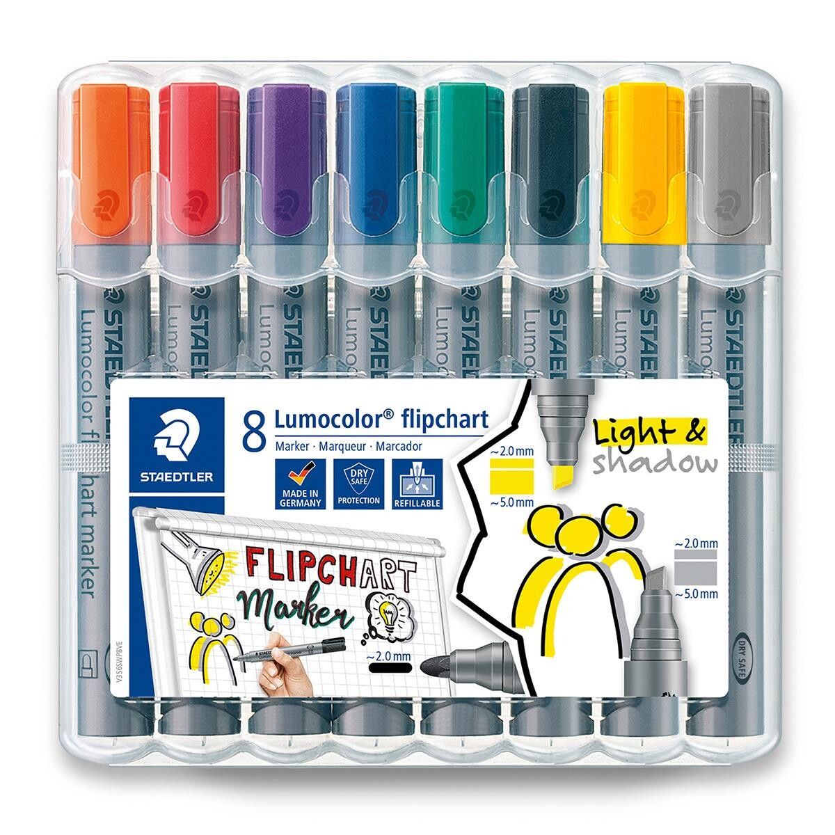 Marker Lumocolor Flipchart-