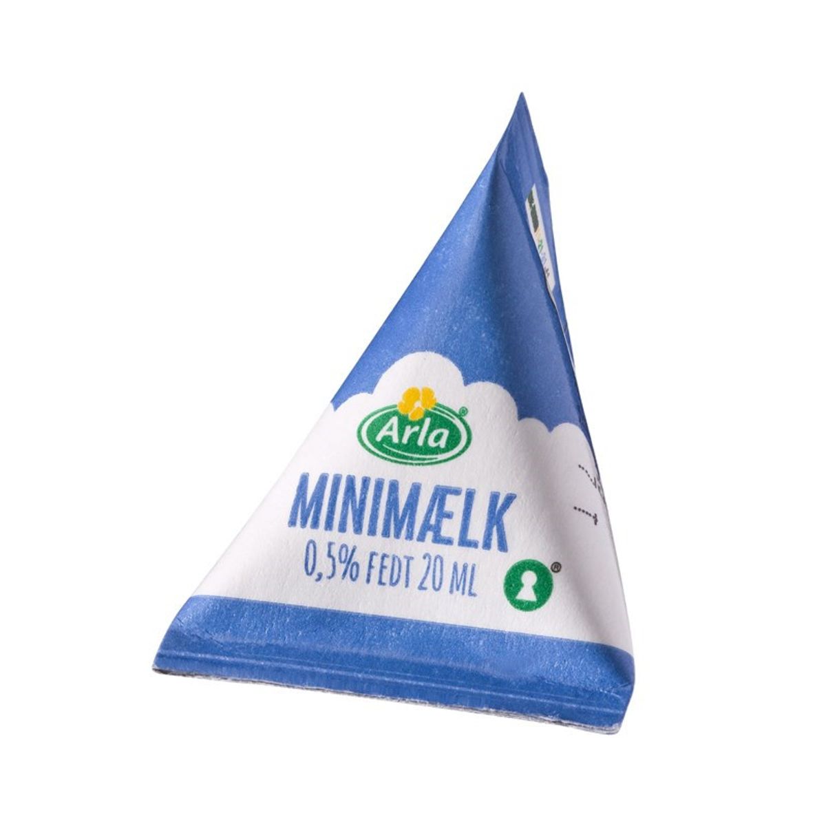 Kaffemælk i brik 20ml Arla Mini mælk 0,5% 100 stk.