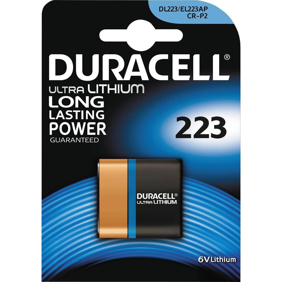 Duracell Batteri Ultra Photo, DL223/CR-P2