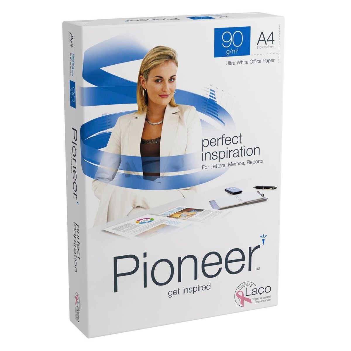 Kopipapir Pioneer, 90g A4 500ark/pak