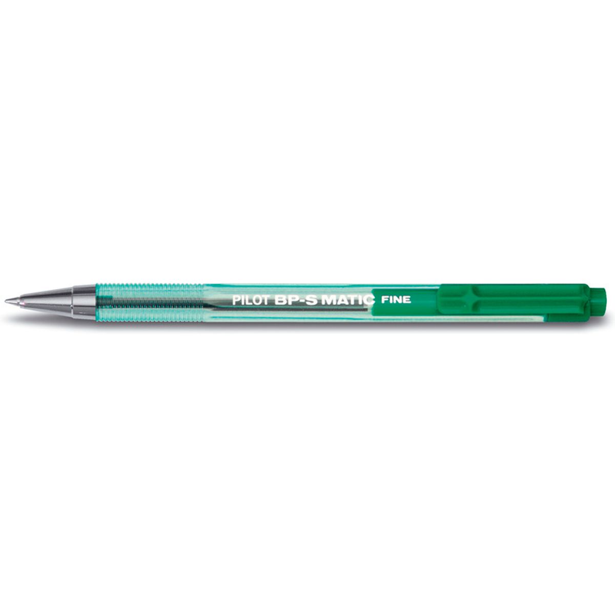 Pilot BP-S Matic - Kuglepen - F - Grøn - 0,7mm