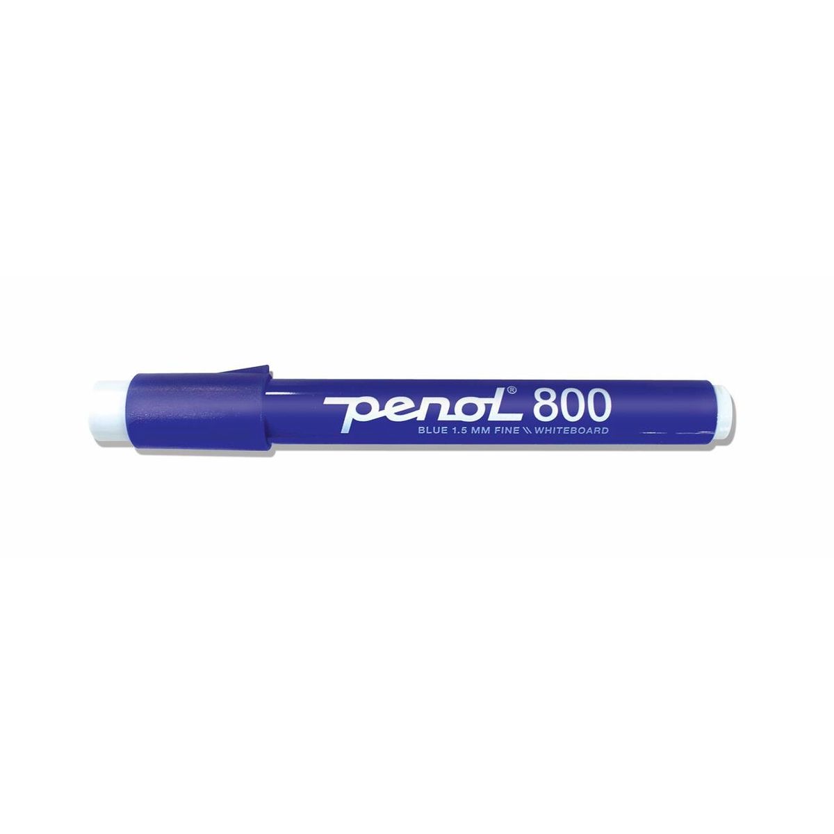 Whiteboardmarker Penol 800, 1,5mm. rund spids, blå