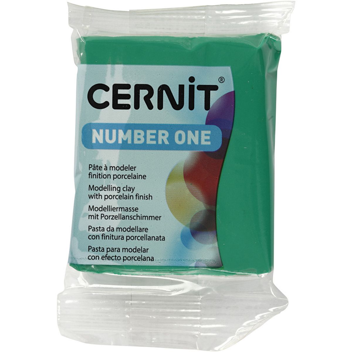 Cernit, grøn, 56 g