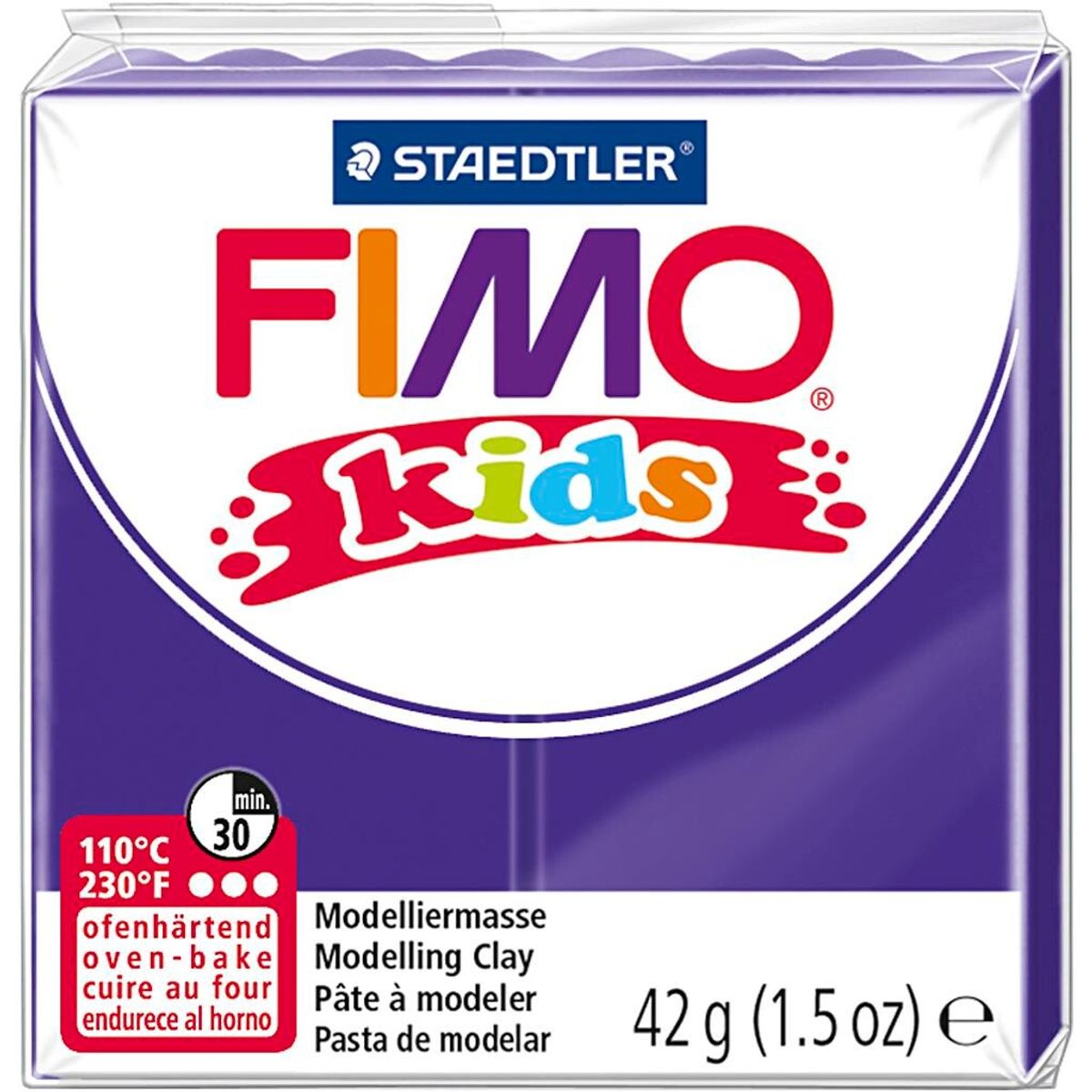 FIMO® Kids ler lilla 42 g